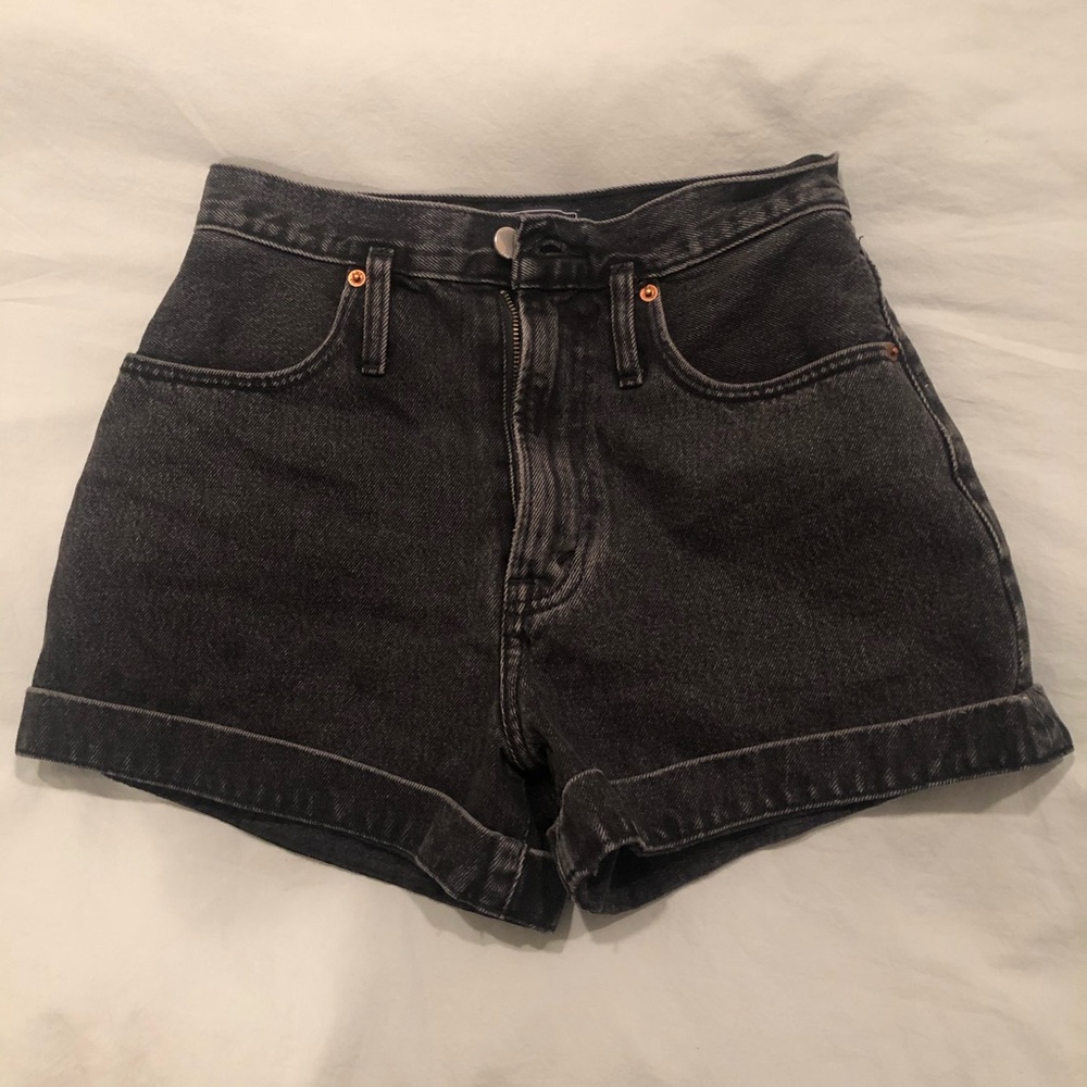 Abercrombie & Fitch Black Jean Shorts